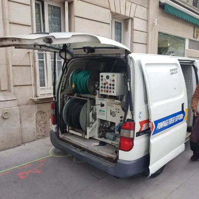 Débouchage canalisation camion hydrocureur